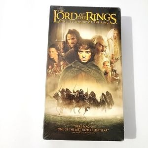 The Lord Of The Rings The Fellowship Of The Ring VHS Tape (NEW/SEALED)